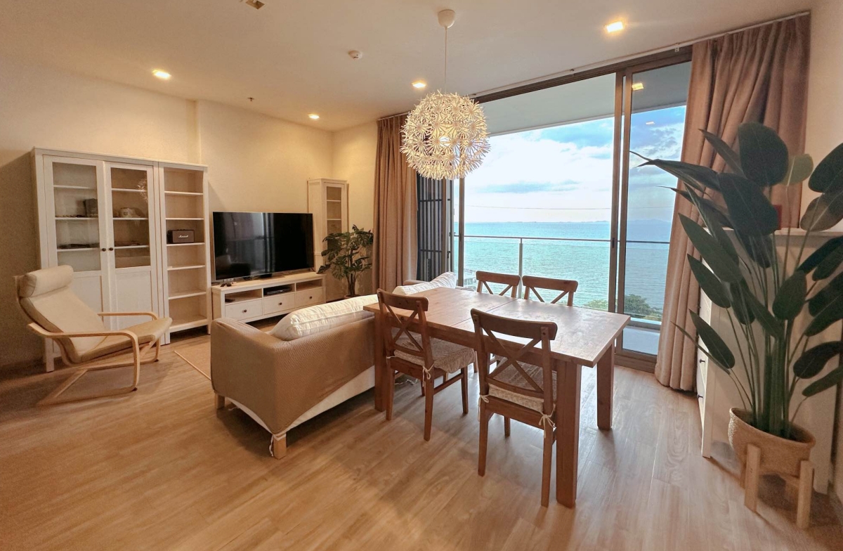 KT0035🏖️2ห้องนอน 73ตรม ชั้น9🌊วิวทะเล พร้อมเฟอร์นิเจอร์ Baan Plai Haad Pattaya | บ้านปลายหาด พัทยาเหนือ