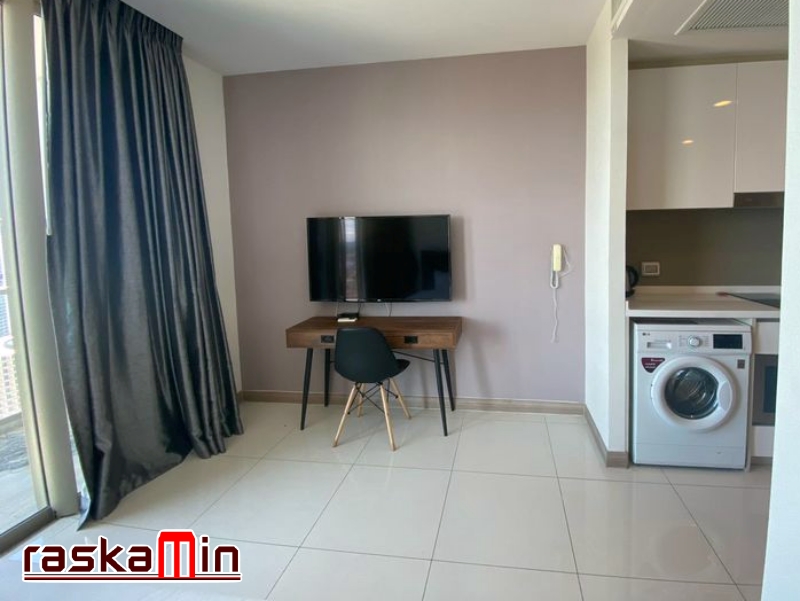 KT0059🗺️FQ🏄‍♂️ห้องStudio 27ตรม ชั้น35🌴วิวเมือง พร้อมเฟอร์นิเจอร์ The Riviera Wongamat | เดอะ ริเวียร่า วงศ์อมาตย์ บีช🦀