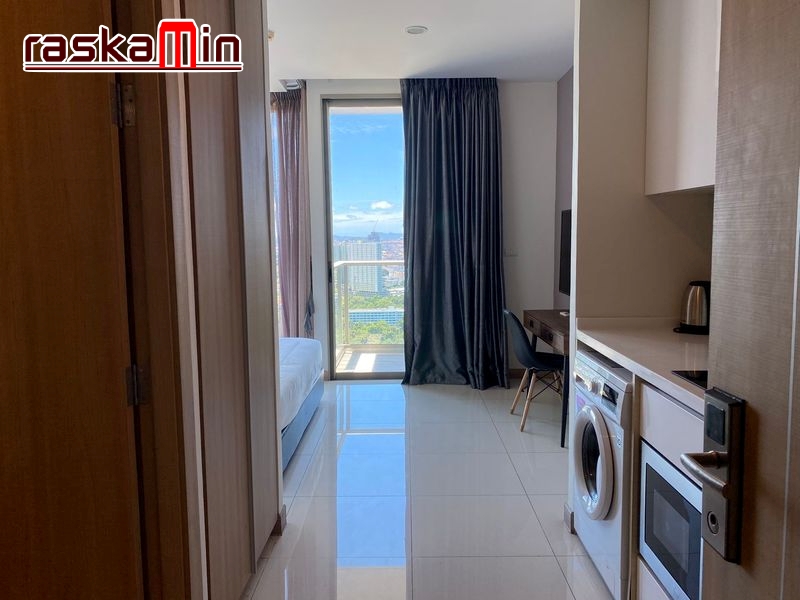 KT0059🗺️FQ🏄‍♂️ห้องStudio 27ตรม ชั้น35🌴วิวเมือง พร้อมเฟอร์นิเจอร์ The Riviera Wongamat | เดอะ ริเวียร่า วงศ์อมาตย์ บีช🦀