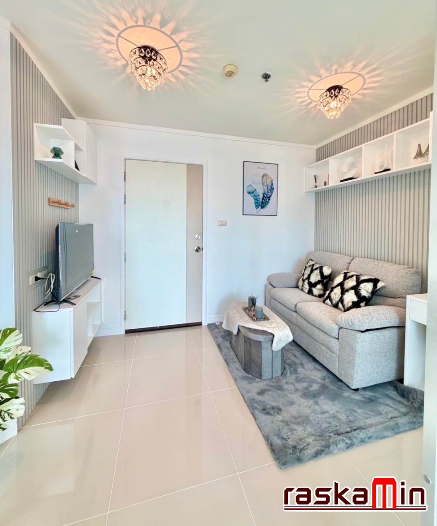 KT0060🌴1ห้องนอน 26ตรม ชั้น14 ตึกA พร้อมเฟอร์นิเจอร์ Lumpini Ville Naklua🏖️ลุมพินี วิลล์ นาเกลือ วงศ์อมาตย์