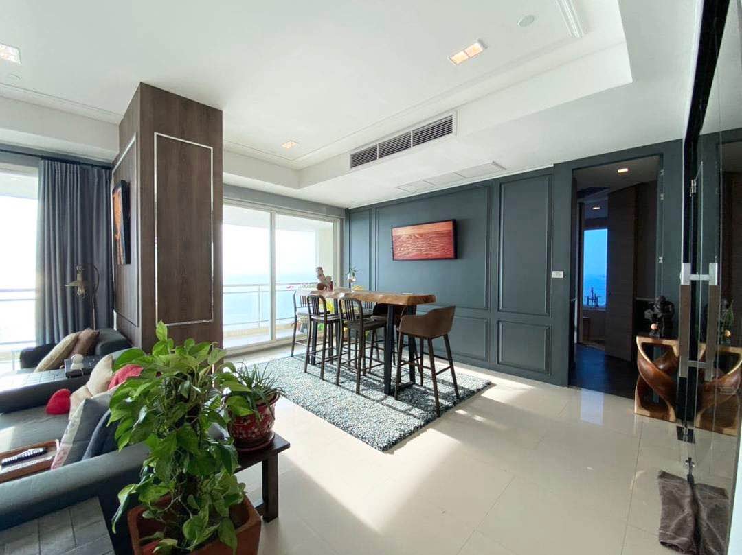 KT0063🐱3 ห้องนอน 217ตรม ตึกA ชั้น 22🏖️วิวทะเล🛁ระเบียงกว้างพร้อมJacuzzi Reflection Jomtien | รีเฟล็คชั่น จอมเทียน