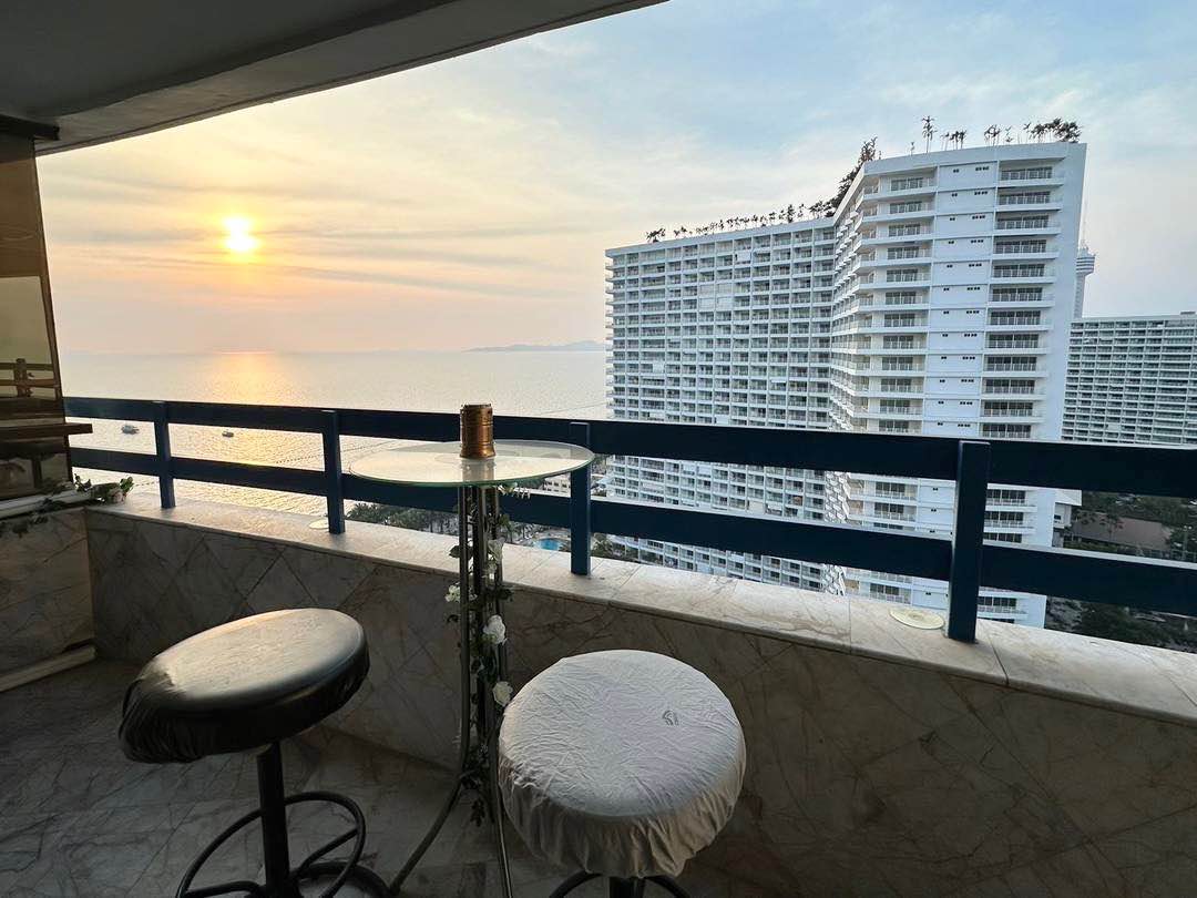 KT0064🏖️2 ห้องนอนใหญ่ 126ตรม ชั้น 20🌅วิวทะเล Jomtien Plaza Condotel🌴จอมเทียน พลาซ่า คอนโดเทล