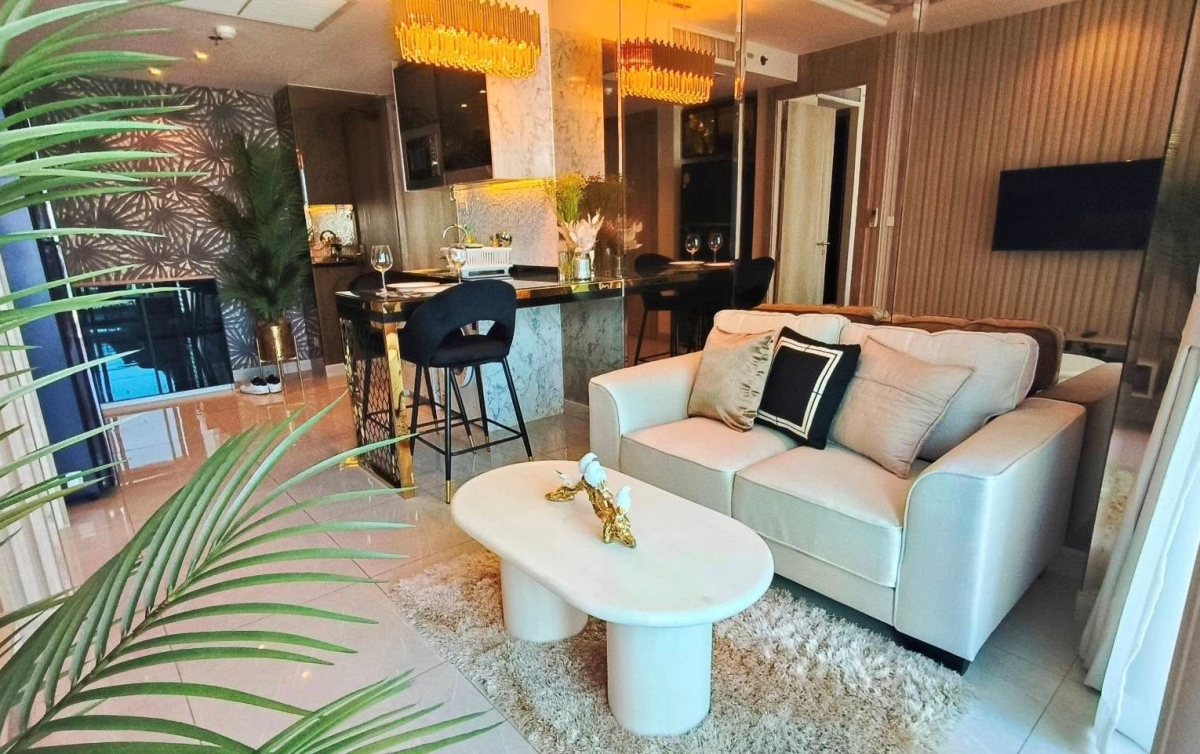 KT0069🌅1ห้องนอน 45ตรม ชั้น14🏖️วิวทะเล ระเบียงกว้าง+Jacuzzi🛁The Riviera Monaco | เดอะ ริเวียร่า โมนาโก