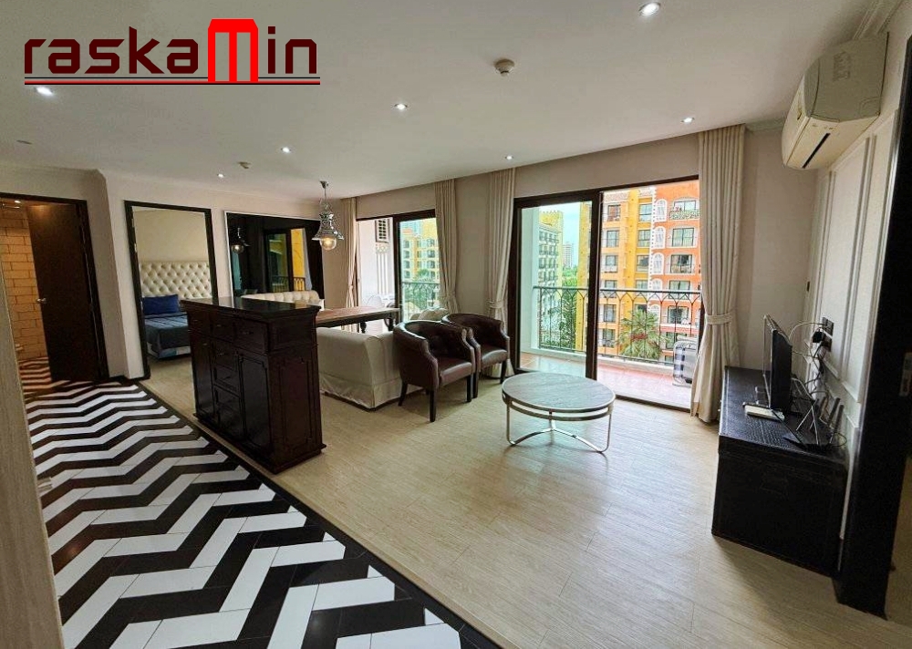 KT0070🗺️FQ💒2ห้องนอน 63ตรม ชั้น6 ระเบียงกว้าง💃Venetian Signature💒เวเนเชี่ยน ซิกเนเจอร์ พัทยา