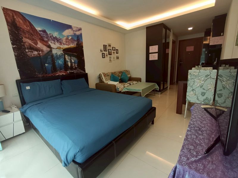 KT0084🏖️Club Royal Wongamat พัทยา-นาเกลือ12🌴Studio 25ตรม ชั้น5 พร้อมเฟอร์นิเจอร์