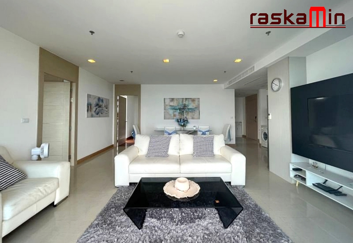 KT0087🌴The Palm Wongamat Beach Pattaya🏄‍♂️2ห้องนอน 97ตรม ตึก A ชั้น7🏖️วิวทะเล พร้อมเฟอร์นิเจอร์