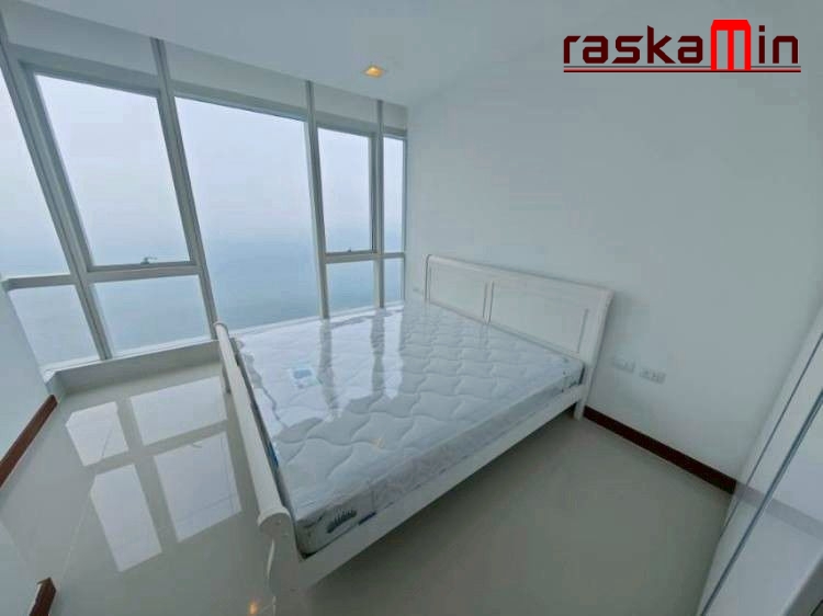 KT0090🌴The Palm Wongamat Beach Pattaya🏄‍♂️1ห้องนอน 47ตรม ตึก A ชั้น41🏖️วิวทะเล