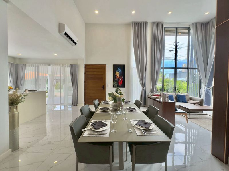 KT0100🏖️Pool Villa นาเกลือ12 ใกล้ปราสาทสัจธรรม 3ห้องนอน พร้อมเฟอร์นิเจอร์🏊สระว่ายน้ำ