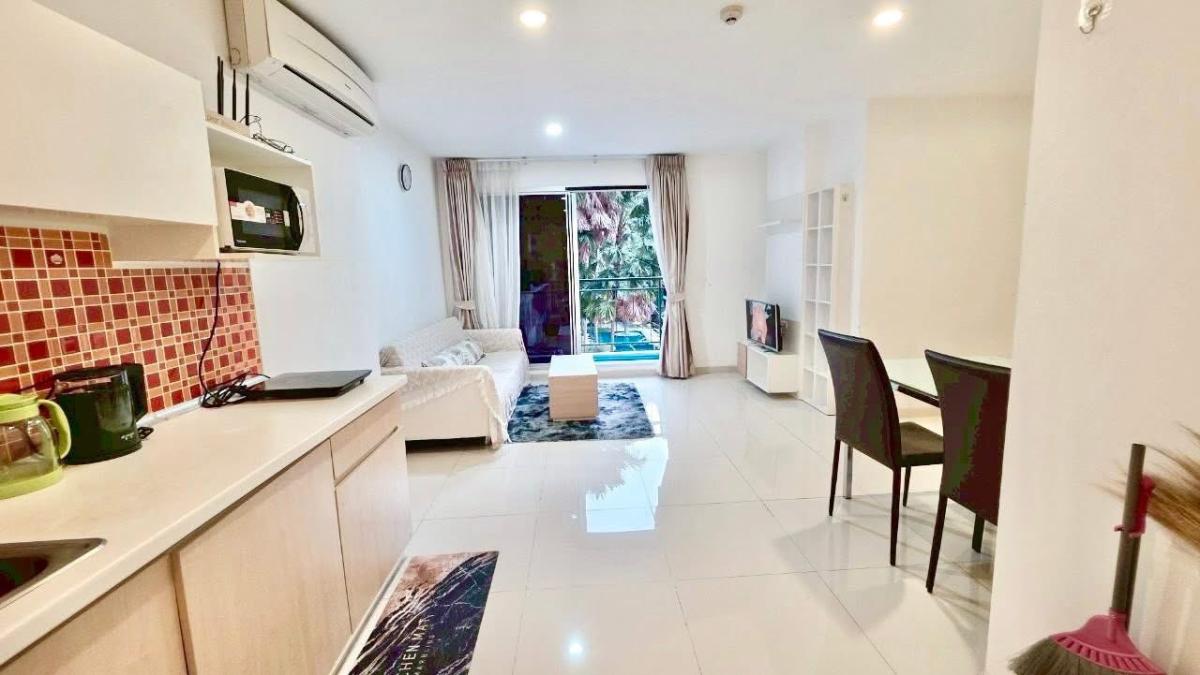 KT0097⛵Natureza North Pattaya🏖️เนทูเรซ่า พัทยาเหนือ🌴2ห้องนอน 53ตรม ชั้น3 ตึกD พร้อมเฟอร์นิเจอร์