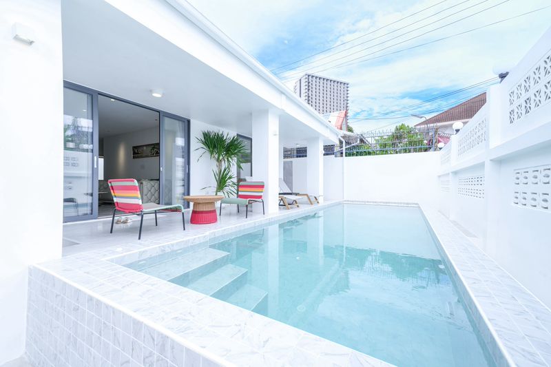 KT0098🏖️Pool Villa พัทยาเหนือ-นาเกลือ 77ตรว 4ห้องนอน พร้อมเฟอร์นิเจอร์🏊สระน้ำส่วนตัว