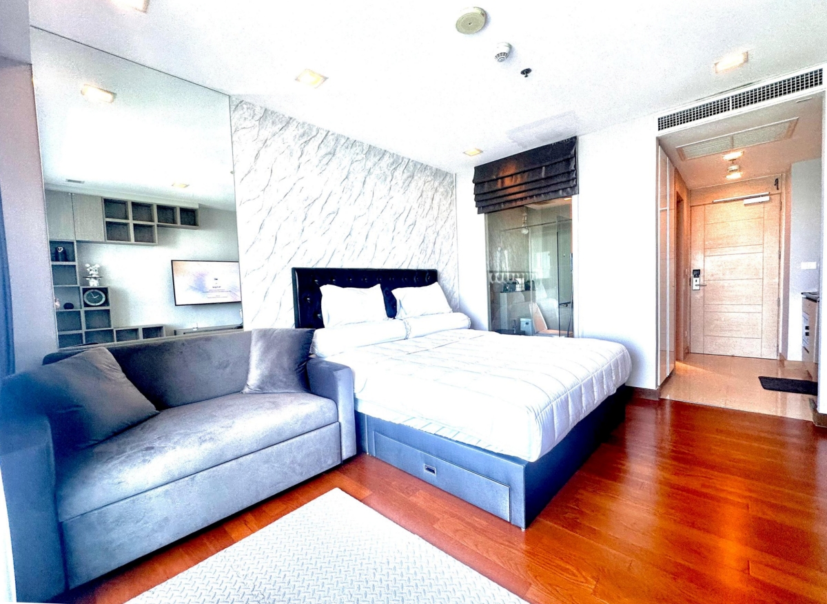 KT0102🌴The Palm Wongamat Beach Pattaya🏄‍♂️Studio 33ตรม ตึก B ชั้น13🏖️พร้อมเฟอร์นิเจอร์