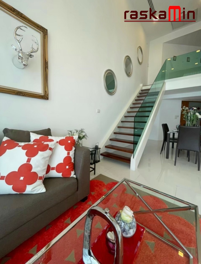 KT0107🏖️The Sanctuary Wongamat พัทยา-นาเกลือ12🌴Duplex 139ตรม 2ห้องนอน ชั้น7 พร้อมเฟอร์นิเจอร์