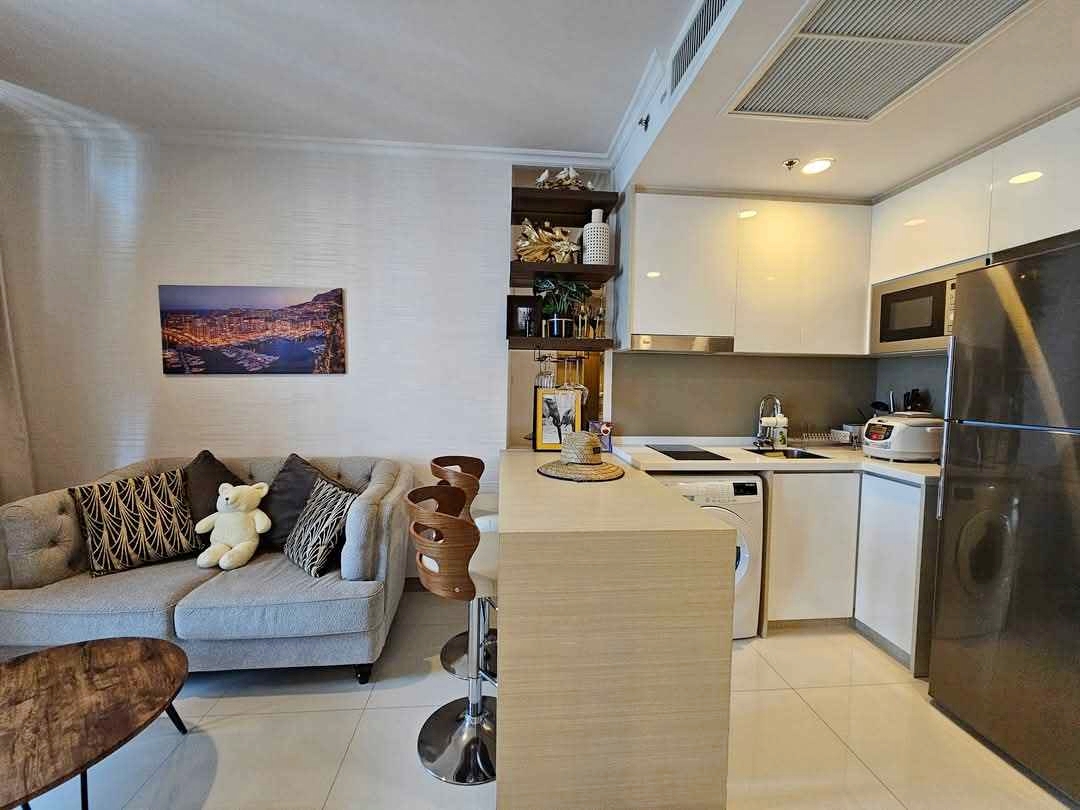 KT0108🦀The Riviera Wongamat | เดอะ ริเวียร่า วงศ์อมาตย์ บีช🏄‍♂️1ห้องนอน 36ตรม ชั้น36🌊วิวทะเล พร้อมเฟอร์นิเจอร์