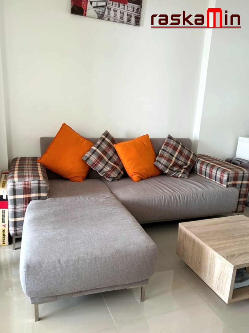 KT0115🚆Aspire สุขุมวิท48😍1ห้องนอน 38ตรม ชั้น24 ตึกS พร้อมเฟอร์นิเจอร์ ใกล้BTSพระโขนง