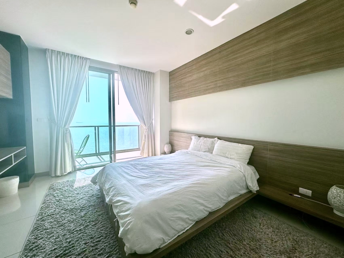 KT0120🌴The Riviera Wongamat | เดอะ ริเวียร่า วงศ์อมาตย์ บีช🏄‍♂️Studio 31.5ตรม ชั้น24 ตึก A🌊วิวทะเล พร้อมเฟอร์นิเจอร์