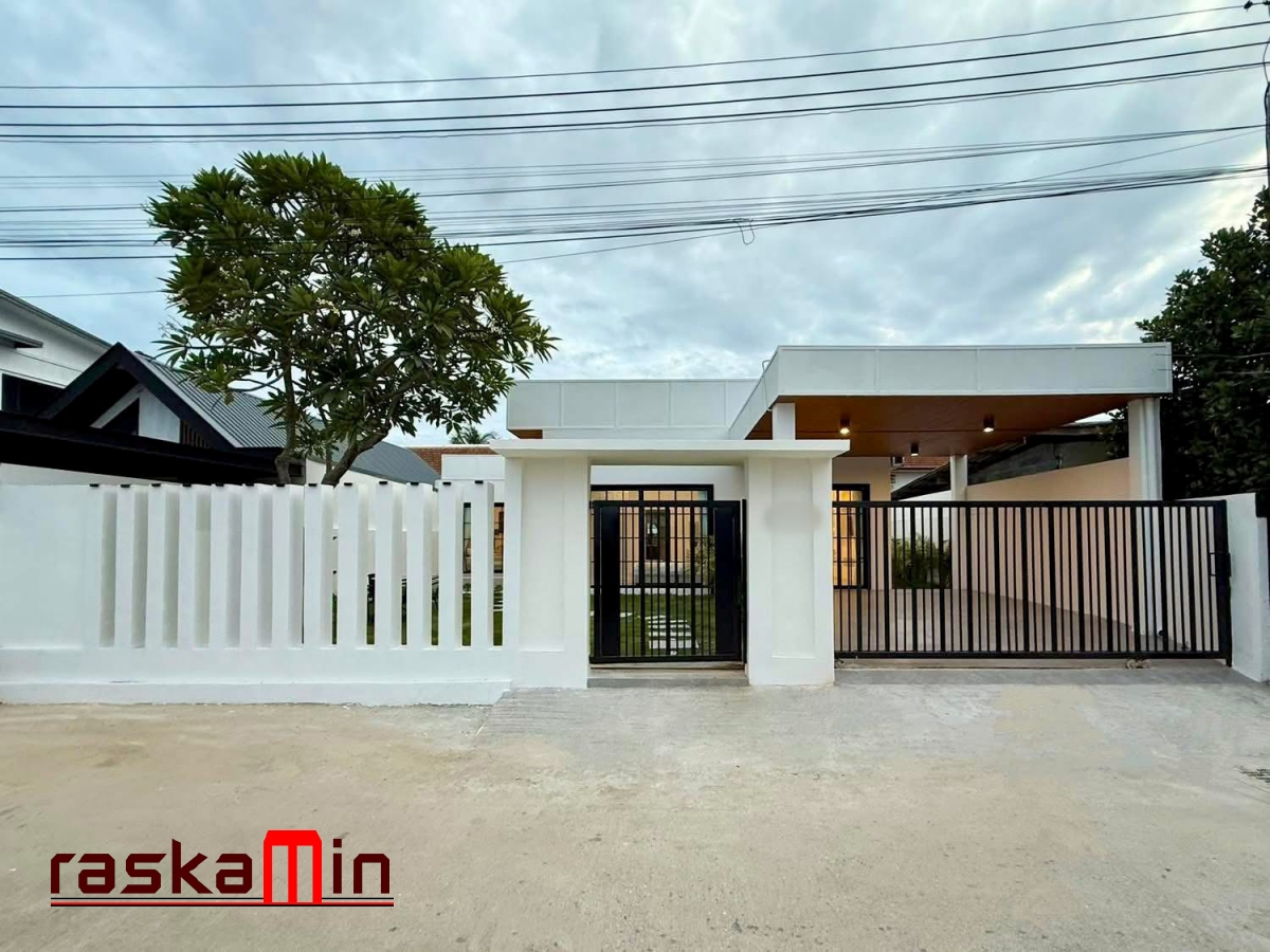 KT0123🚵Pool Villa ใกล้สวนสุขภาพหนองปรือ 3ห้องนอน 64ตรว🏊พร้อมสระว่ายน้ำ🌷สวน🪑เฟอร์นิเจอร์