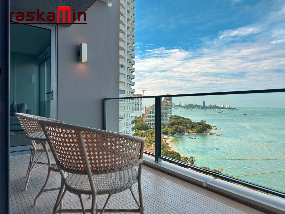 KT0126🦀Northpoint Pattaya นอร์ท พอยท์ พัทยา🏖️2ห้องนอน 101ตรม ตึก A🌊วิวทะเล พร้อมเฟอร์นิเจอร์