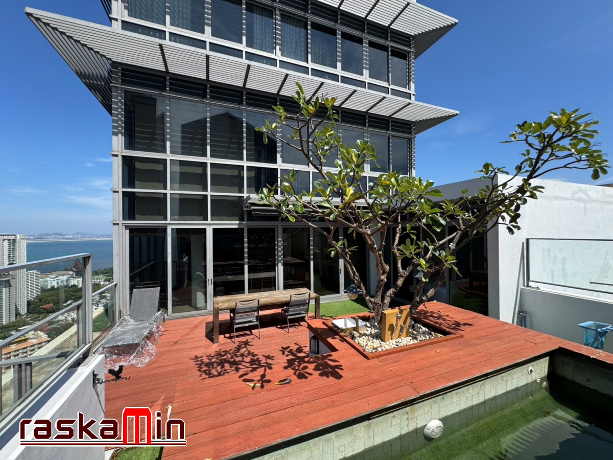 KT0127🦀Northpoint Pattaya นอร์ท พอยท์ พัทยา🏖️Duplex🏊‍♂️สระน้ำส่วนตัว 4ห้องนอน 359ตรม ชั้นสูง🌊วิวทะเล พร้อมเฟอร์นิเจอร์