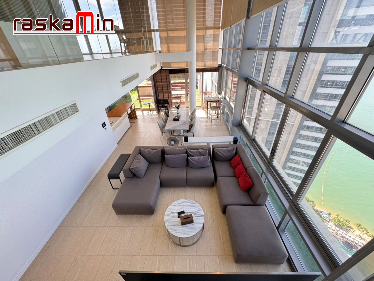 KT0127🦀Northpoint Pattaya นอร์ท พอยท์ พัทยา🏖️Duplex🏊‍♂️สระน้ำส่วนตัว 4ห้องนอน 359ตรม ชั้นสูง🌊วิวทะเล พร้อมเฟอร์นิเจอร์