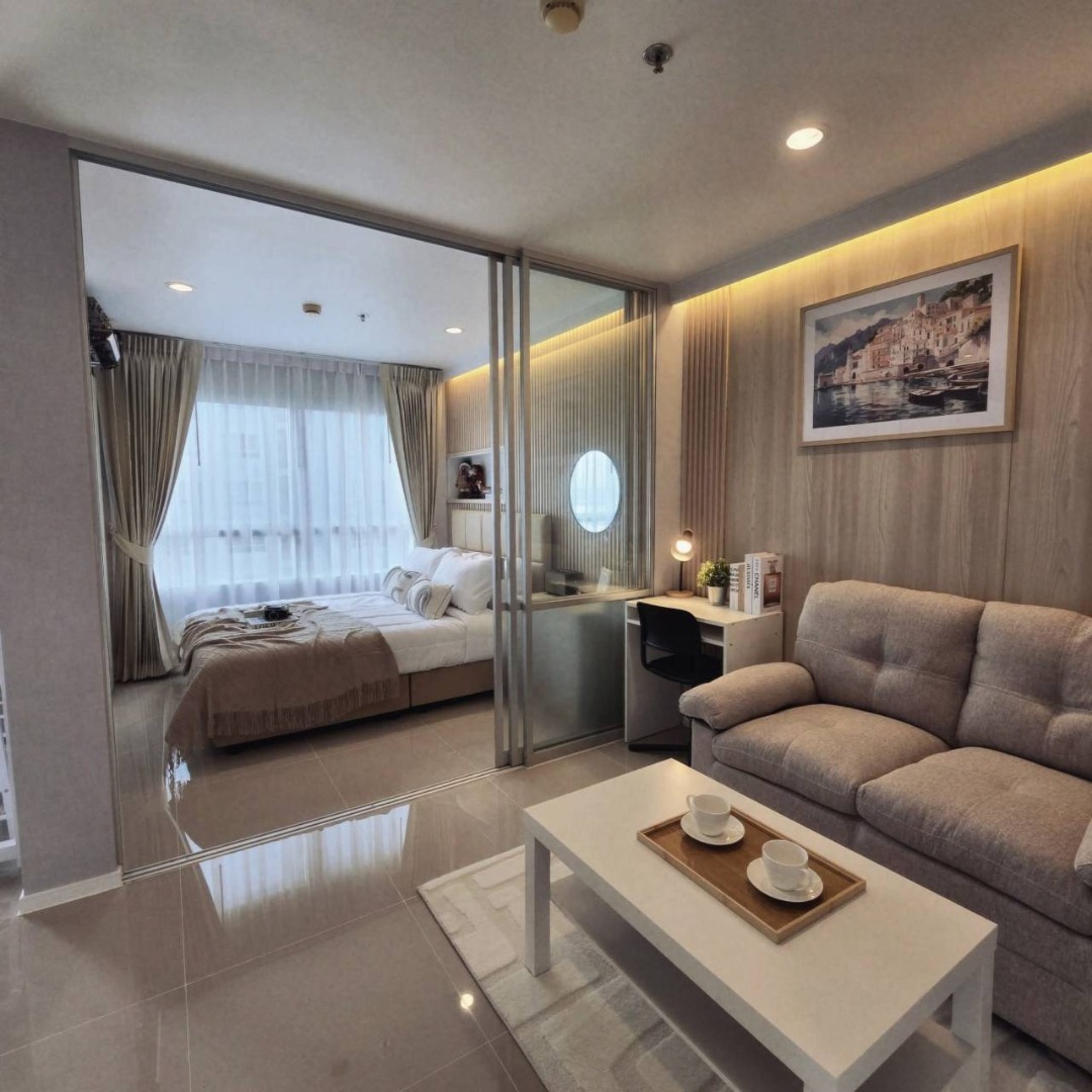 KT0099🌊Lumpini Seaview Jomtien ลุมพินี ซีวิว จอมเทียน🏖️26ตรม 1ห้องนอน ชั้น 26 ตึก D พร้อมเฟอร์นิเจอร์