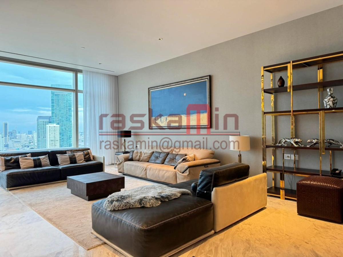 คอนโดริมแม่น้ำสุดหรู 4 ห้องนอน – Four Seasons Private Residences, กรุงเทพฯ