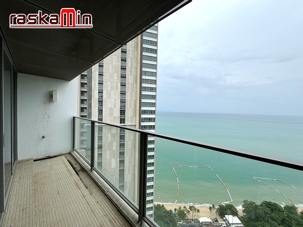 KT0137🦀Northpoint Pattaya นอร์ท พอยท์ พัทยา🏖️Studio 52ตรม ตึก B ชั้นสูง🌊วิวทะเล