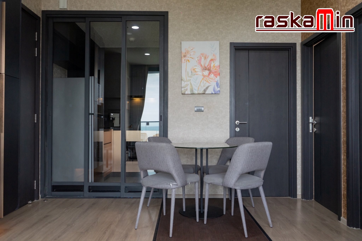 KT0173🏄‍♂️EDGE Central Pattaya พัทยา สาย2🌅2ห้องนอน 50ตรม ชั้น13🌊วิวทะเล พร้อมเฟอร์นิเจอร์