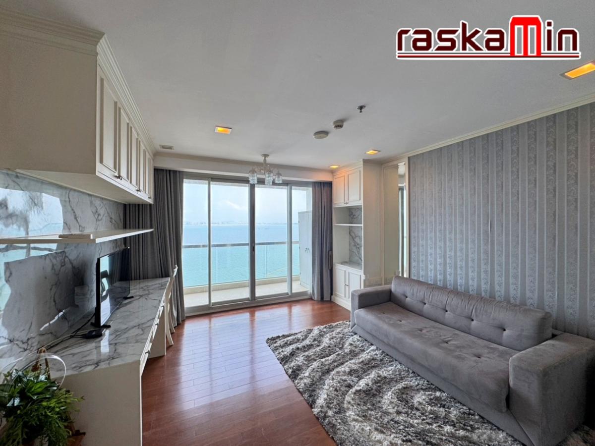 KT0175🌴The Palm Wongamat Beach Pattaya🏄‍♂️Studio 33ตรม ตึก B ชั้น20🏖️พร้อมเฟอร์นิเจอร์