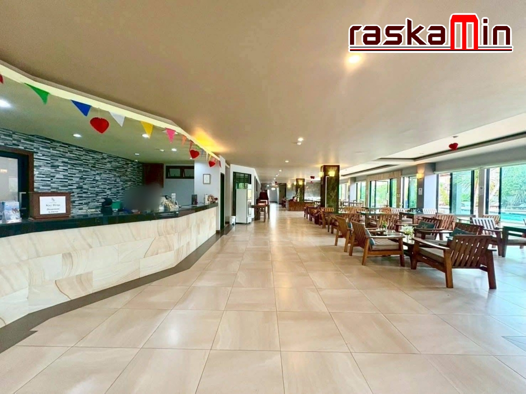 KT0180🏖️โรงแรมนาจอมเทียน 80 ห้องพัก🌟ยังเปิดดำเนินกิจการปกติ ที่ดิน1-3-25ไร่ พร้อมเฟอร์นิเจอร์ สระว่าย ลิฟท์ ที่จอดรถ