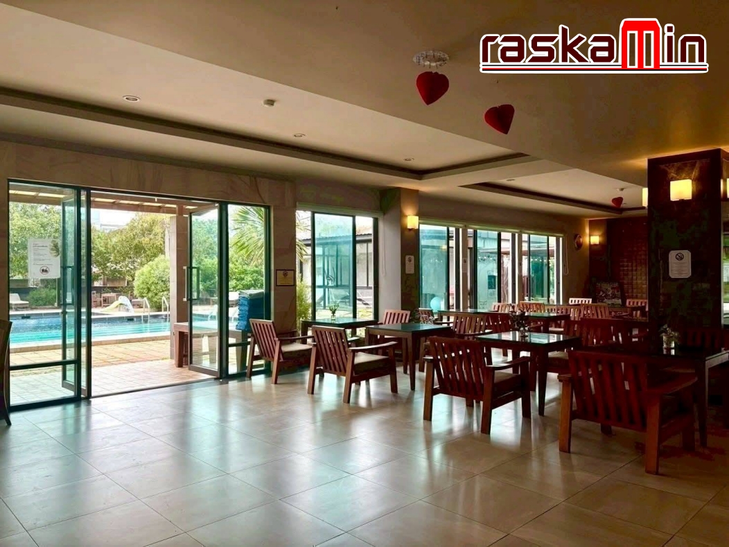 KT0180🏖️โรงแรมนาจอมเทียน 80 ห้องพัก🌟ยังเปิดดำเนินกิจการปกติ ที่ดิน1-3-25ไร่ พร้อมเฟอร์นิเจอร์ สระว่าย ลิฟท์ ที่จอดรถ