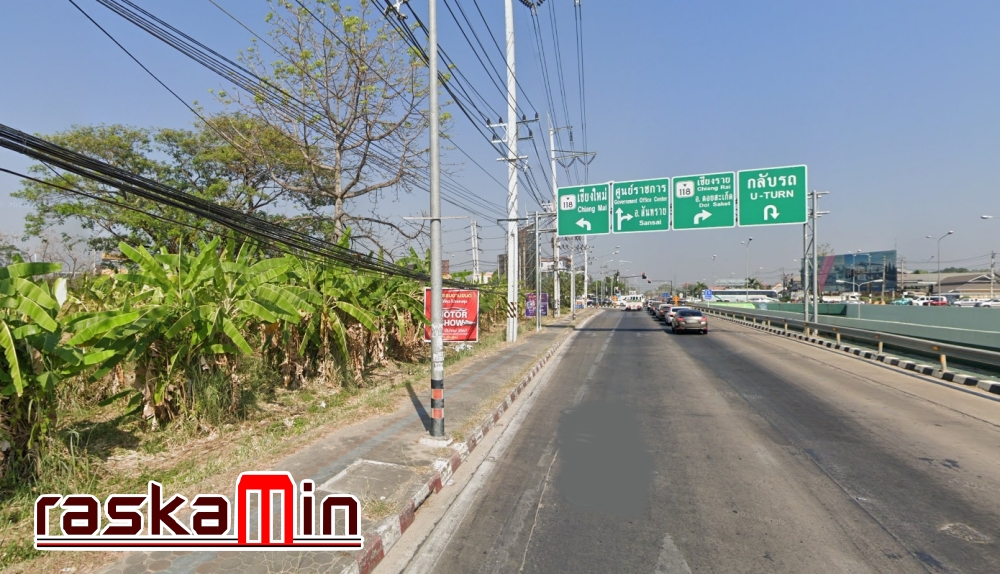 KT0185⛰️ที่ดินสันทราย 15-3-40ไร่ ติดถนนเชียงใหม่-ดอยสะเก็ดและวงแหวนรอบ2