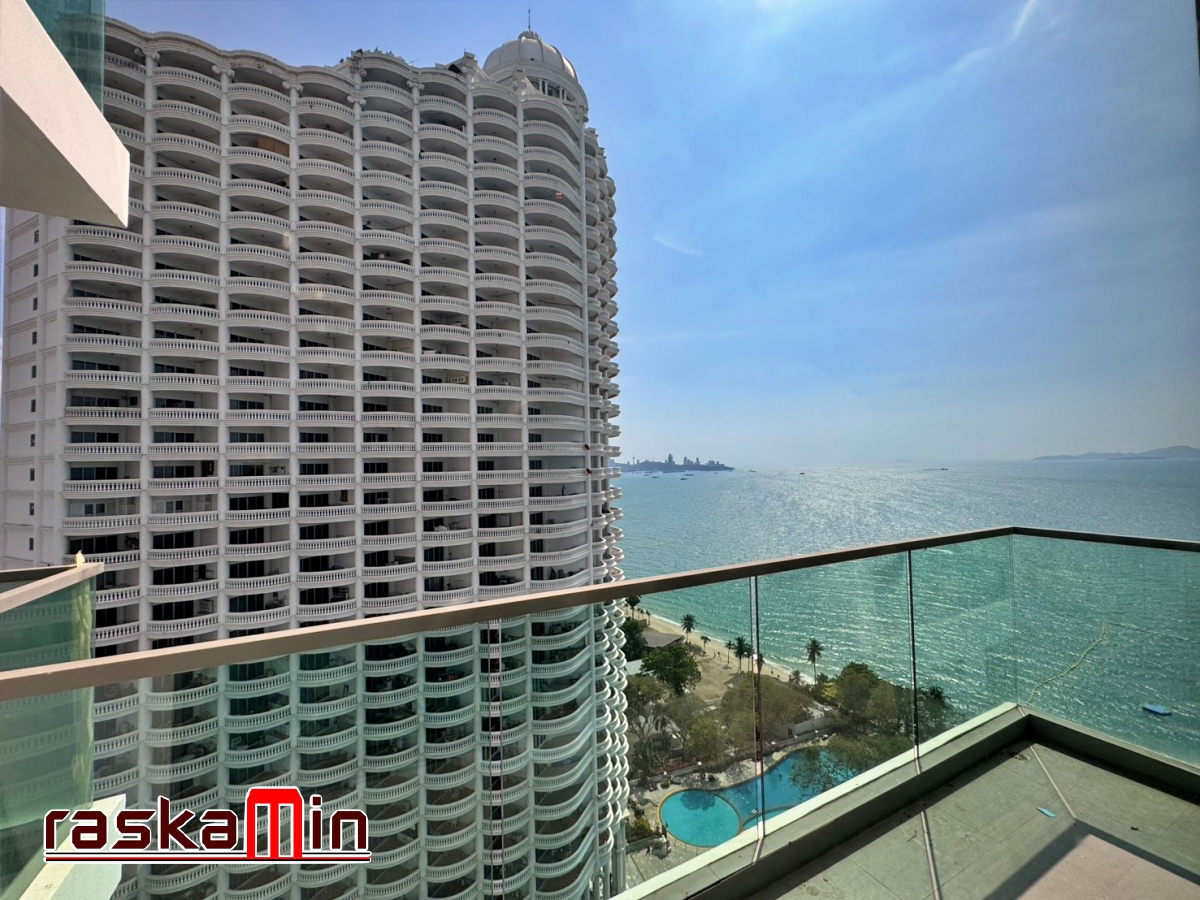 KT0200🌴Wong Amat Tower วงศ์อมาตย์ ทาวเวอร์🏄‍♂️Duplex 1ห้องนอน 66ตรม ชั้น22🏖️วิวทะเล พร้อมเฟอร์นิเจอร์