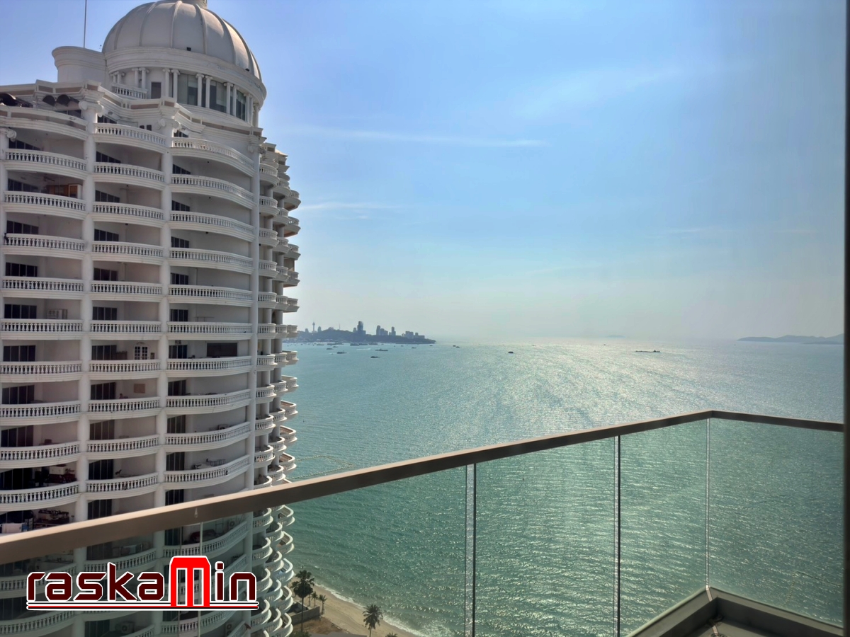 KT0201🌴Wong Amat Tower🏄‍♂️Duplex 1ห้องนอน 66ตรม ชั้น31🏖️วิวทะเล พร้อมเฟอร์นิเจอร์