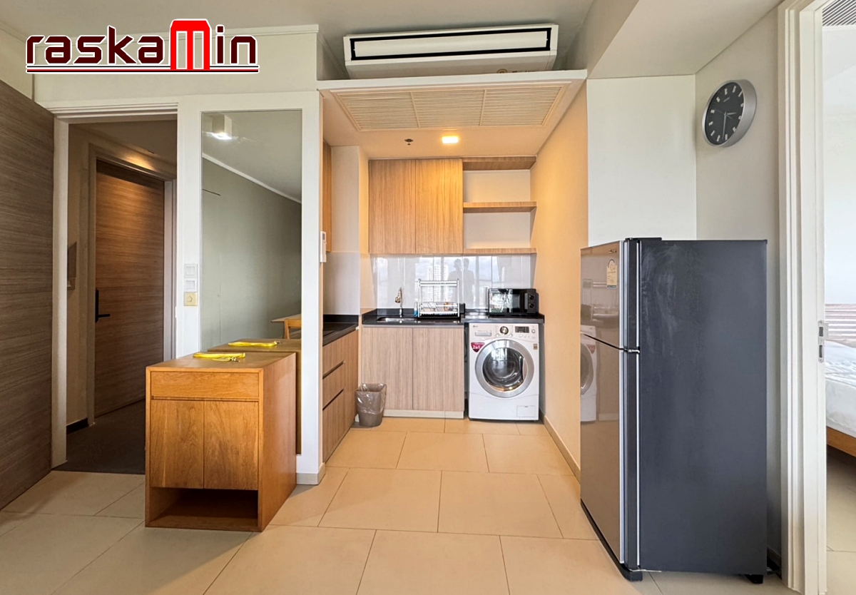 KT0199🏄‍♂️Zire Wongamat🏖️2ห้องนอน 64ตรม ชั้นสูง😎พร้อมเฟอร์นิเจอร์