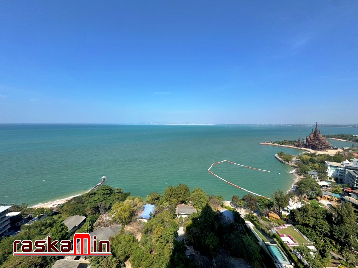 KT0203🏖️Baan Plai Haad Pattaya🏄‍♂️2ห้องนอน 73ตรม🌊วิวทะเล พร้อมเฟอร์นิเจอร์