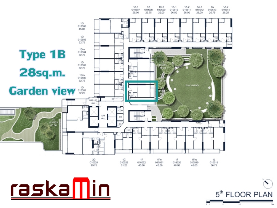 KT0206🏄‍♂️PTY Residence Sai 1 พัทยากลาง🏖️28ตรม 1ห้องนอน ชั้น5🌳วิวสวน+เมือง พร้อมเฟอร์นิเจอร์