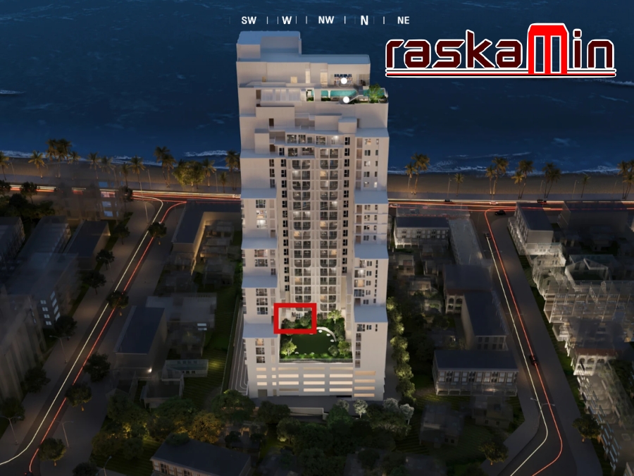 KT0206🏄‍♂️PTY Residence Sai 1 พัทยากลาง🏖️28ตรม 1ห้องนอน ชั้น5🌳วิวสวน+เมือง พร้อมเฟอร์นิเจอร์