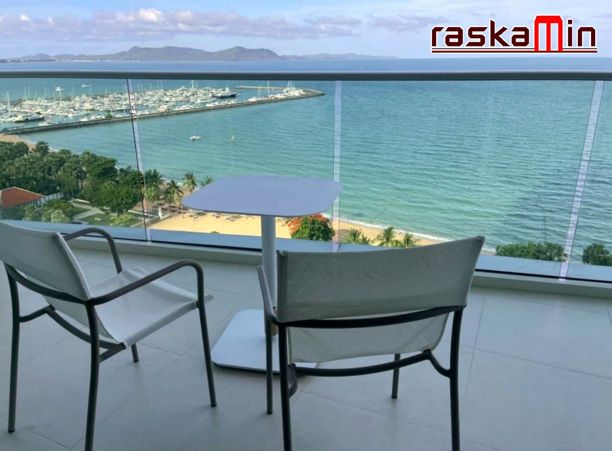 KT0214🌊Movenpick จอมเทียน🏖️143.7ตรม 2ห้องนอน ชั้น11 วิวทะเล พร้อมเฟอร์นิเจอร์