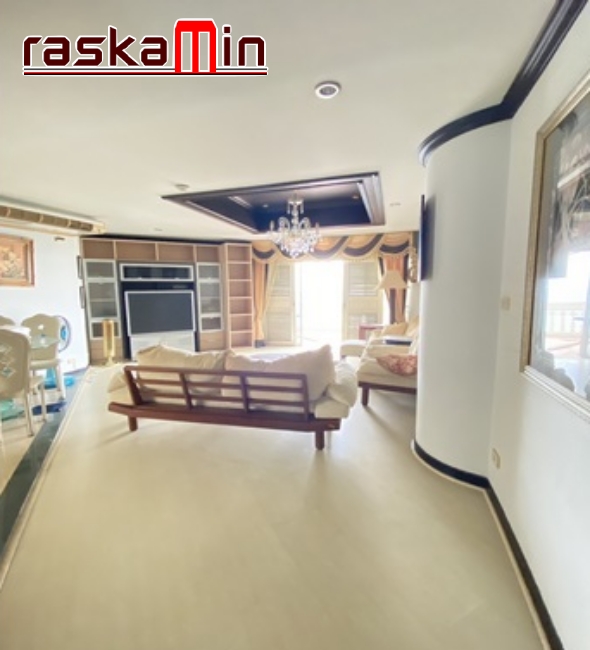 KT0226🦀Sky Beach🏖️2ห้องนอน 124.5ตรม ชั้น34🌊วิวทะเล พร้อมเฟอร์นิเจอร์