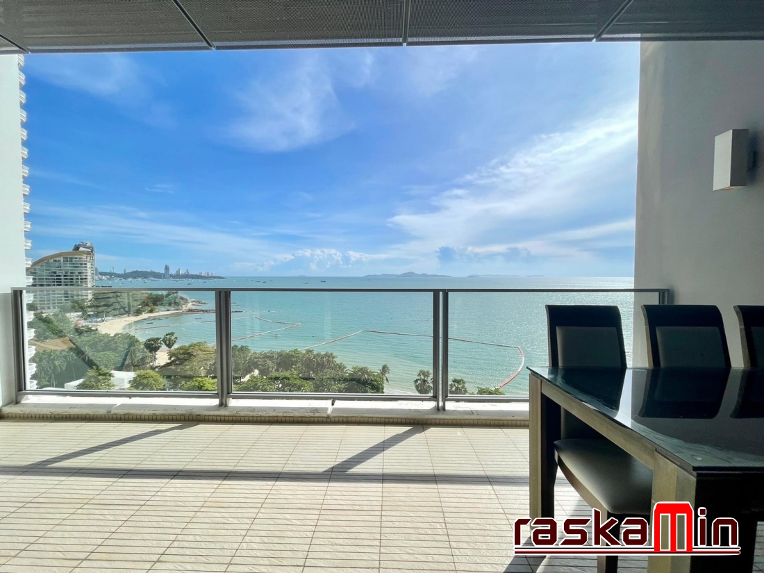 KT0230🦀Northpoint🏖️2ห้องนอน 100.7ตรม ตึก A ชั้น13🌊วิวทะเล