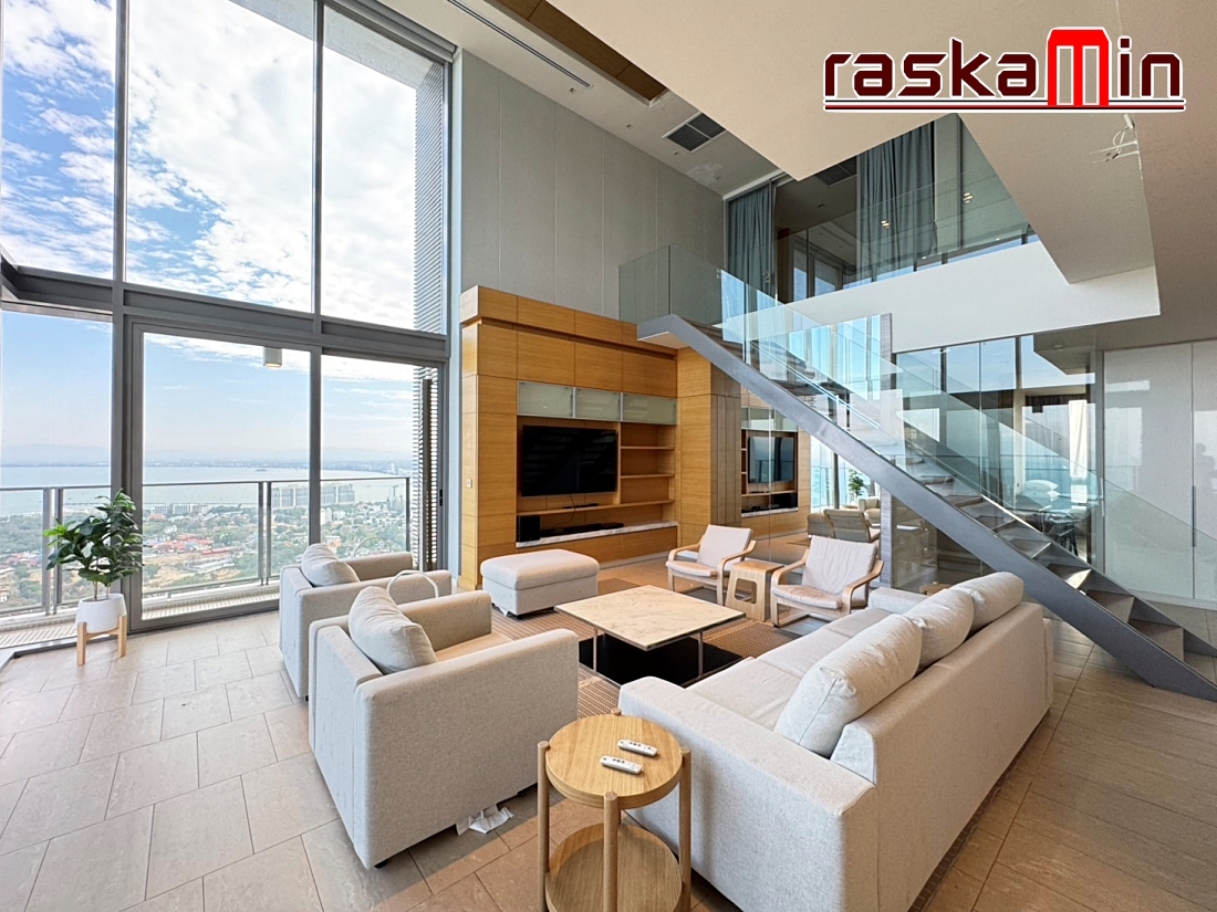 KT0241🦀Northpoint Pattaya🏖️Duplex 4ห้องนอน 220ตรม ตึก B ชั้น 38🌊วิวทะเล