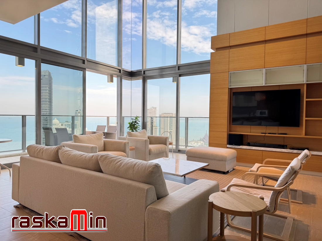 KT0241🦀Northpoint Pattaya🏖️Duplex 4ห้องนอน 220ตรม ตึก B ชั้น 38🌊วิวทะเล