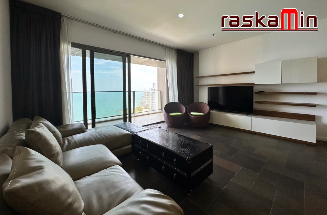 KT0245🦀Northpoint Pattaya🏖️2ห้องนอน 120ตรม ตึก B ชั้นสูง🌊วิวทะเล พร้อมเฟอร์นิเจอร์