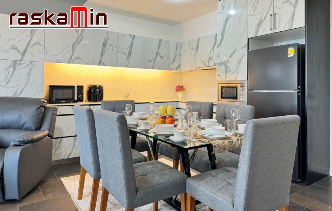 KT0246🦀Northpoint Pattaya🏖️1ห้องนอน 81ตรม ตึก B🌴วิวสวน พร้อมเฟอร์นิเจอร์