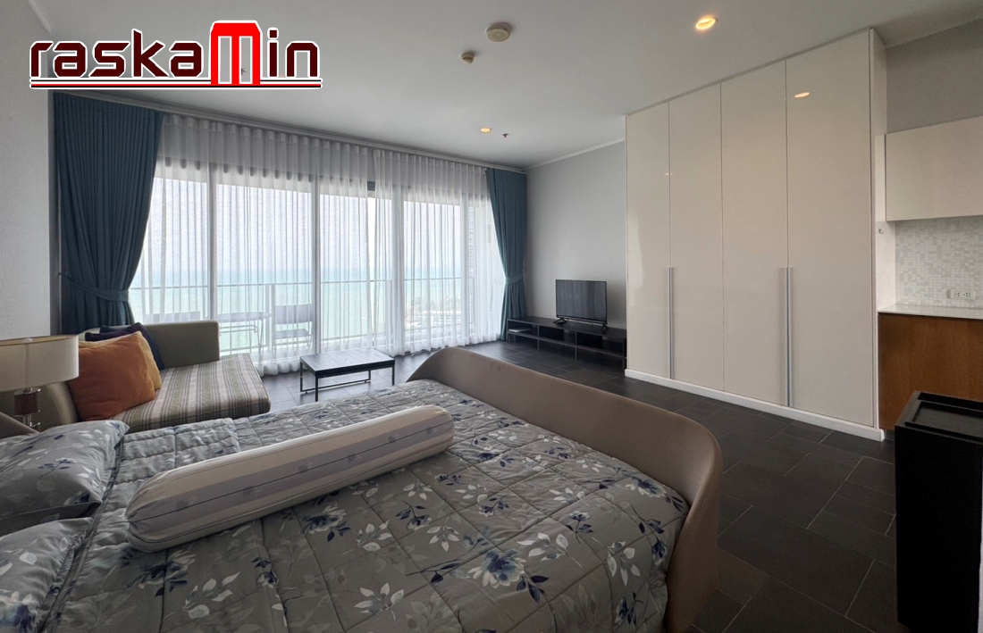 KT0247🦀Northpoint Pattaya🏖️Studio 51ตรม ตึก B ชั้นสูง🌊วิวทะเล พร้อมเฟอร์นิเจอร์