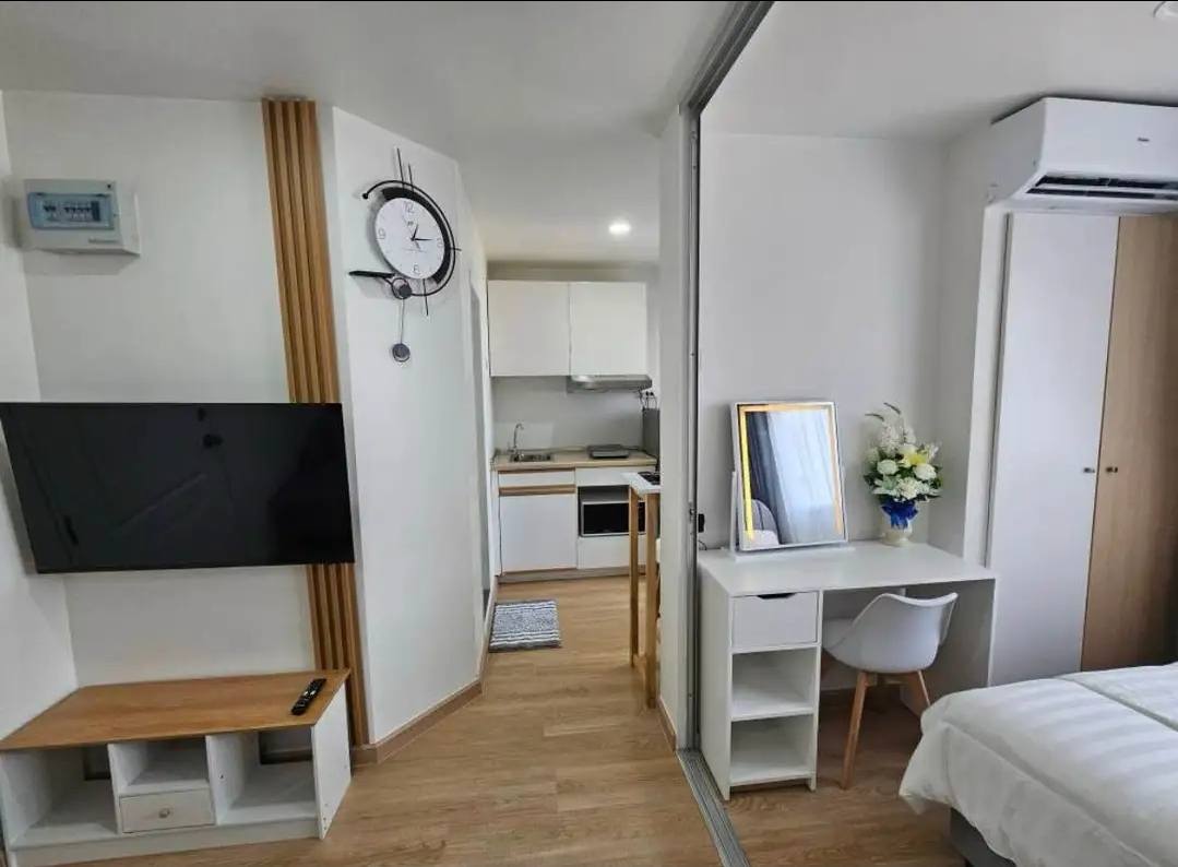 KT0252🏊ลุมพินี คอนโดทาวน์ พัทยาเหนือ-สุขุมวิท🌴1ห้องนอน 23ตรม ชั้น23 ตึกB พร้อมเฟอร์นิเจอร์