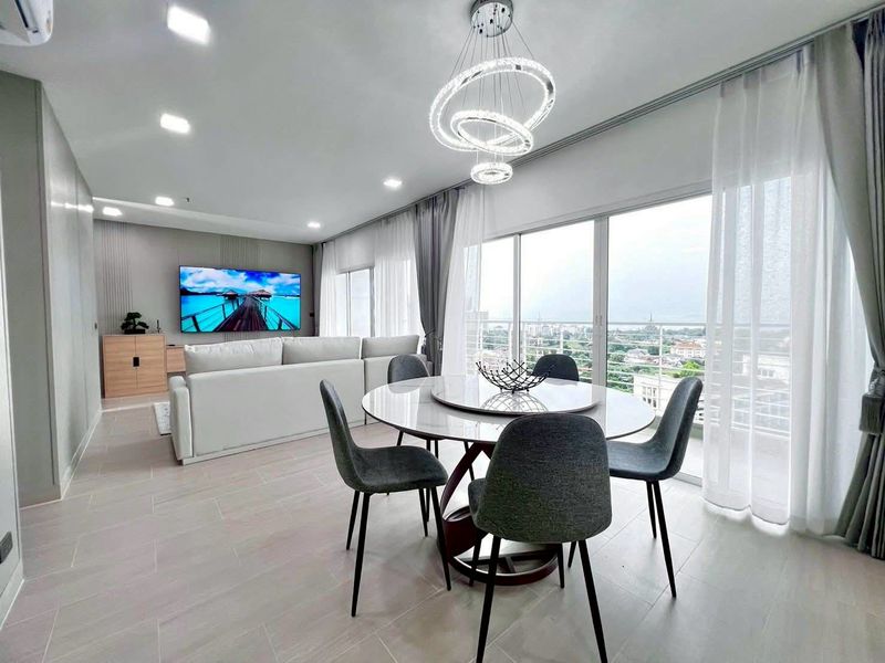 KT0254🌴AD Hyatt🏄‍♂️2ห้องนอน 75ตรม ชั้น 16🌊วิวทะเล พร้อมเฟอร์นิเจอร์