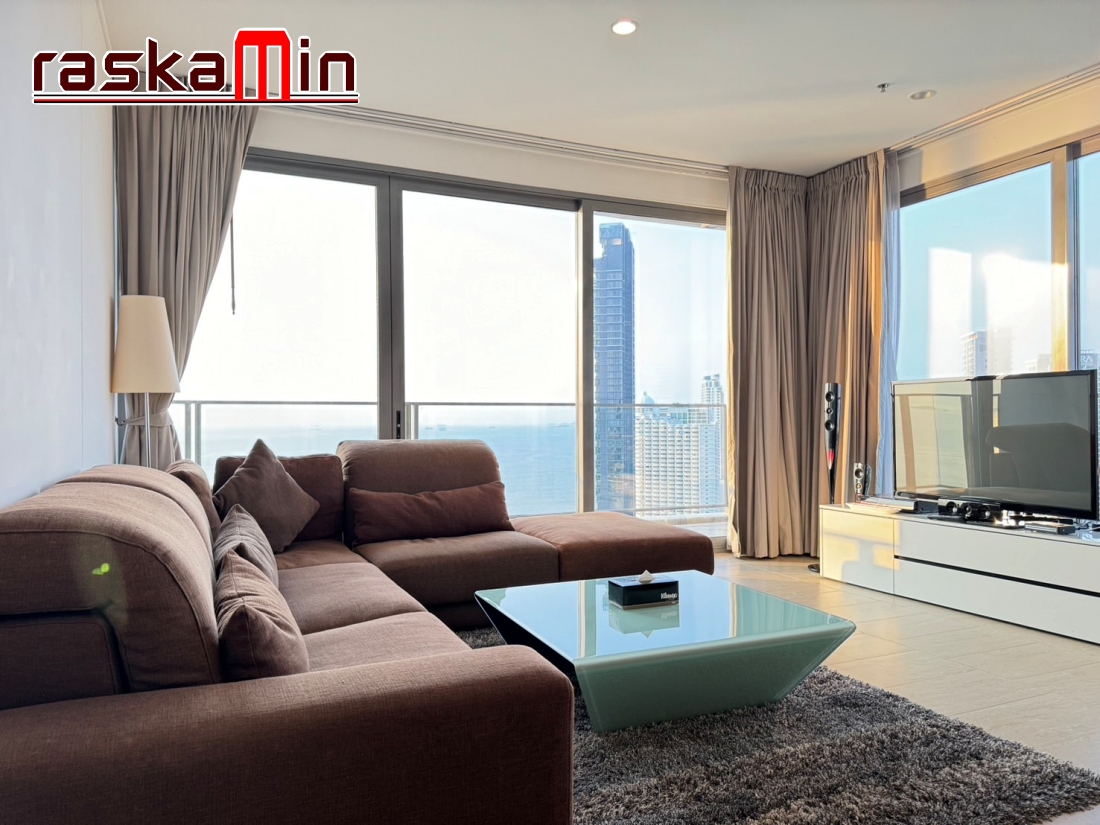 KT0257🦀Northpoint Pattaya🏖️3ห้องนอน 131ตรม ตึก B ชั้นสูง🛋️พร้อมเฟอร์นิเจอร์