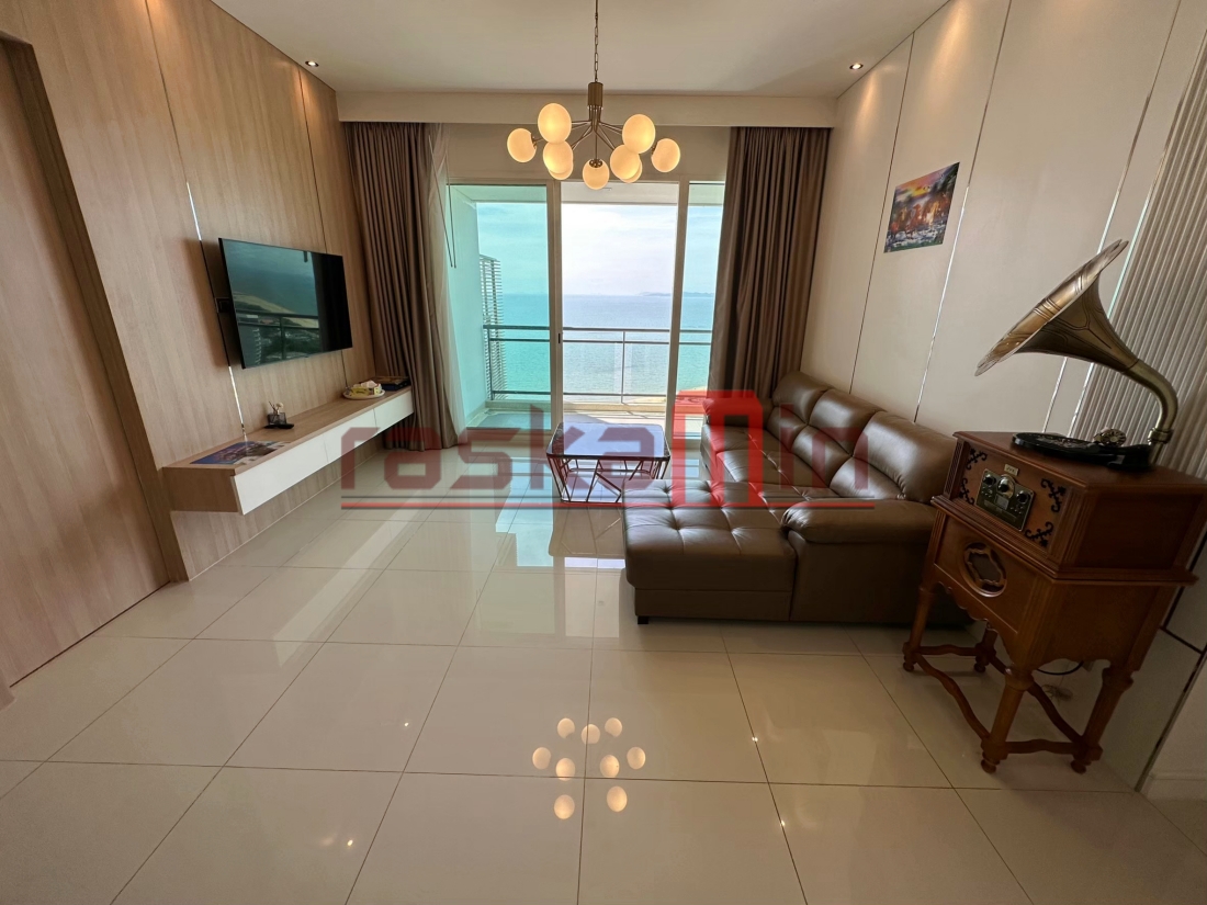 KT0278🌅Reflection Jomtien🐱2ห้องนอน 103ตรม ตึกB ชั้น20🏖️วิวทะเล พร้อมเฟอร์นิเจอร์ ระเบียงกว้าง