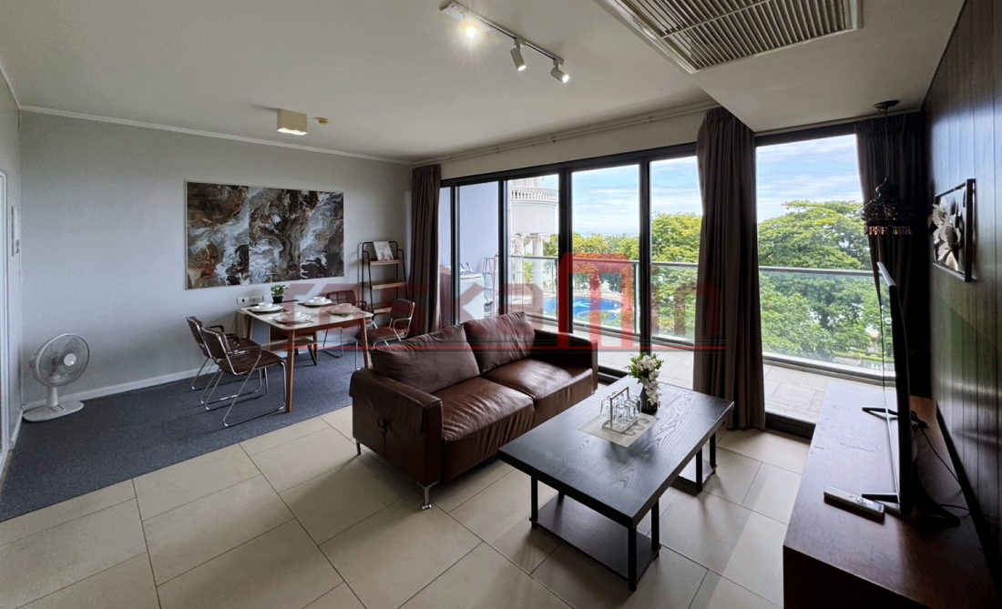 KT0282🏄‍♂️Zire Wongamat🏖️2ห้องนอน 99ตรม ตึก A พร้อมเฟอร์นิเจอร์🌊วิวทะเล&สระ